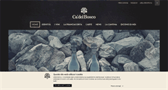 Desktop Screenshot of cadelbosco.com